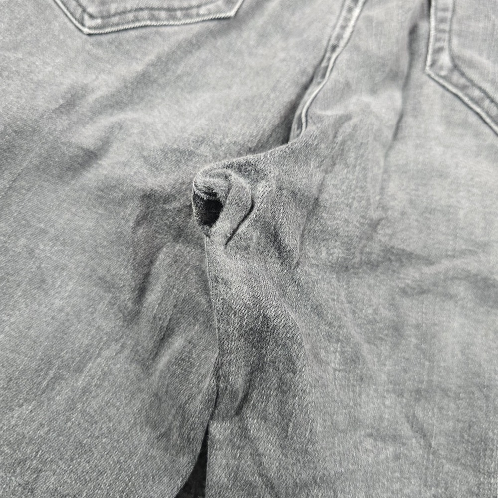 Diesel D-Roisin-High Jeans Mens 31x30 Gray Super-Skinny Charcoal Wash Stretch - Picture 7 of 16